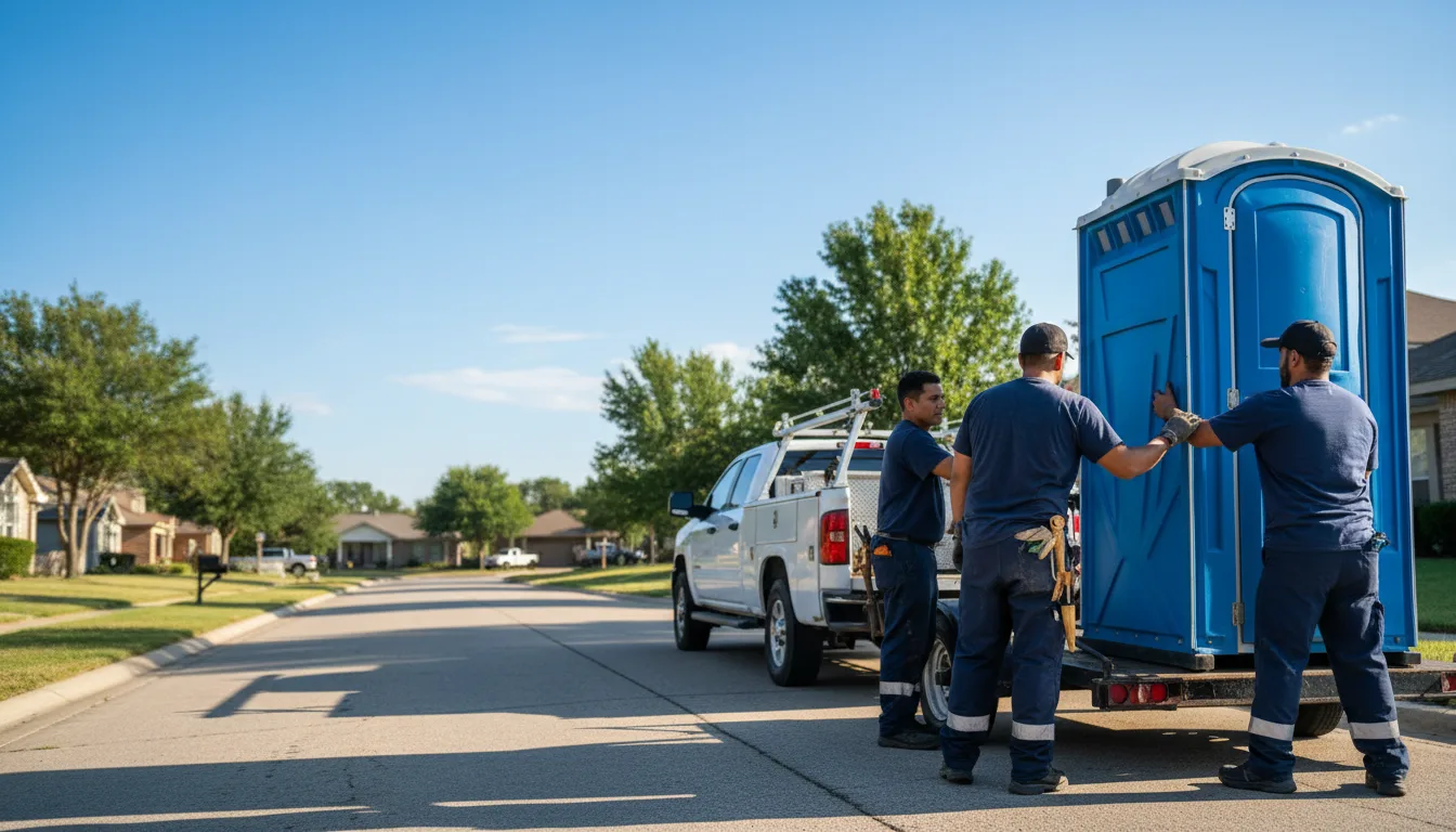 Portable Toilet Rental in Goodfellow Afb, TX near me
